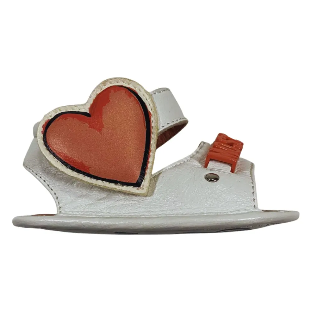 Moschino Open-Toe Leren Sandalen