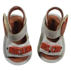 Moschino Open-Toe Leren Sandalen