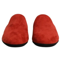 Heren Dolce & Gabbana Suède Slides Platte Schoenen