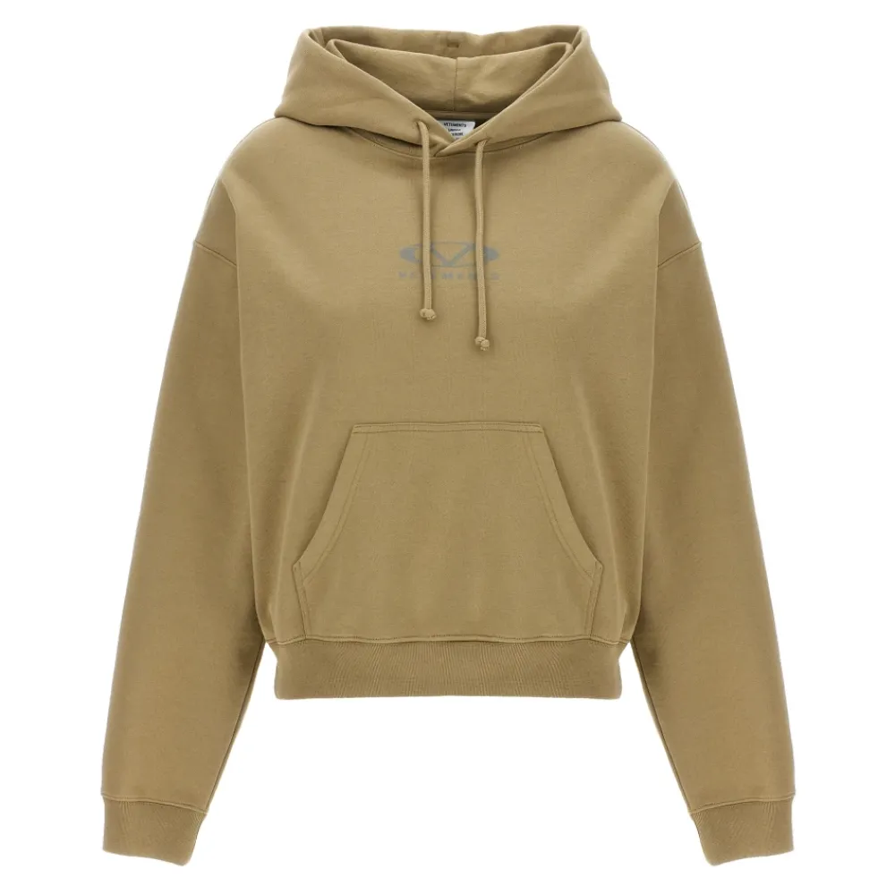 DAMES Vetements Oval Logo Hoodie
