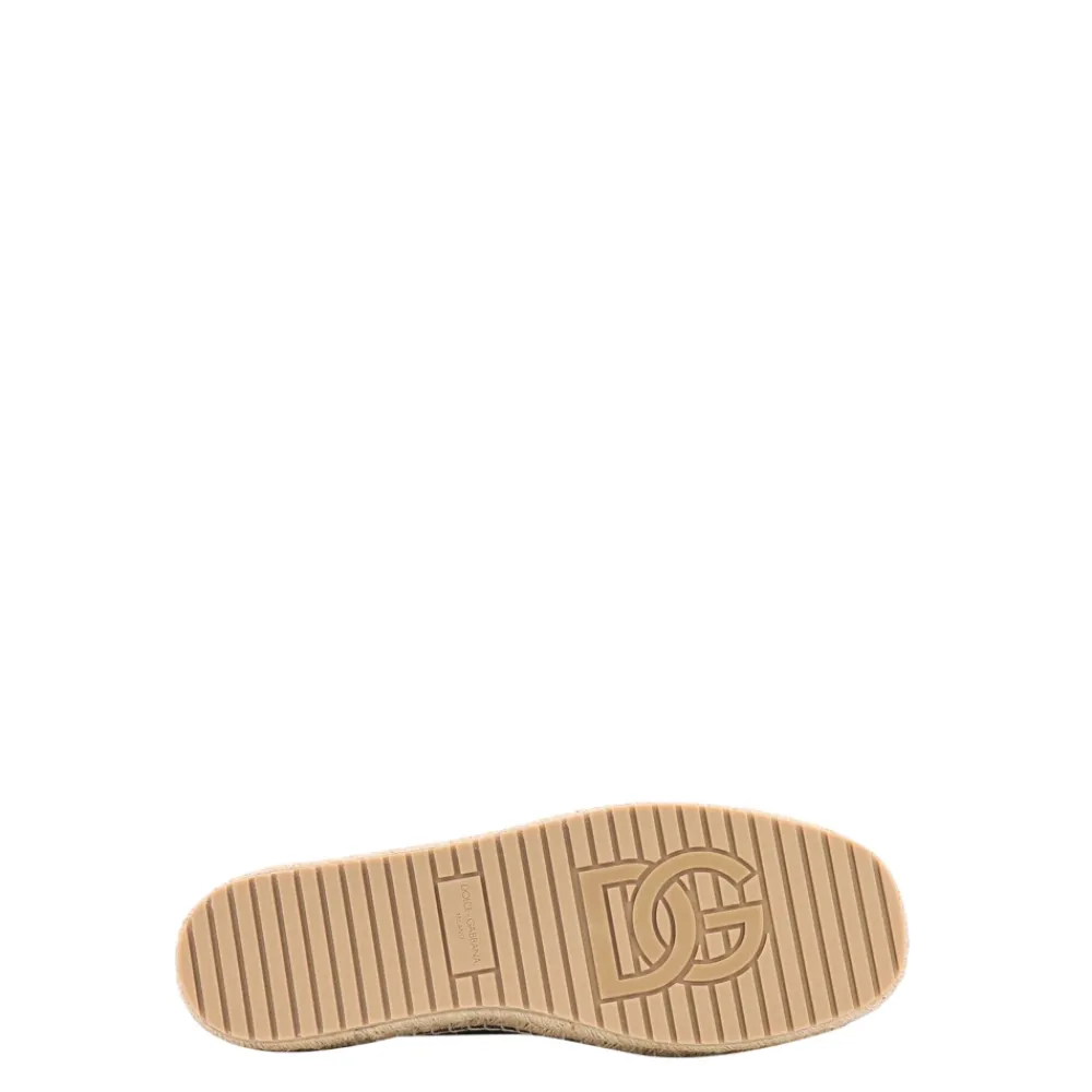 Heren Dolce & Gabbana Espadrilles^Overgeverfde katoenen espadrilles