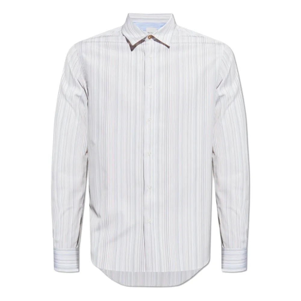 Heren Paul Smith Overhemd met Streepjespatroon