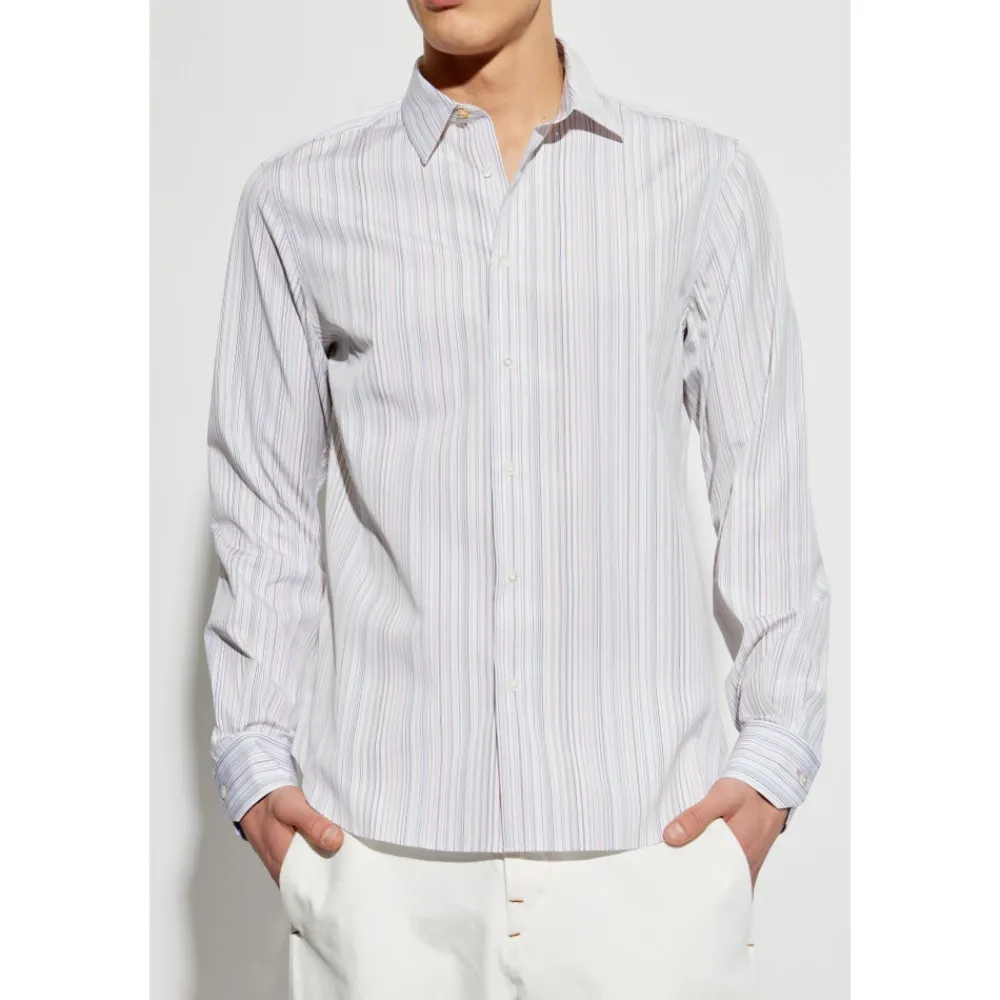 Heren Paul Smith Overhemd met Streepjespatroon