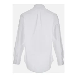 Heren Givenchy Overhemden^Overhemd van katoenoxford met Parijs borduursel