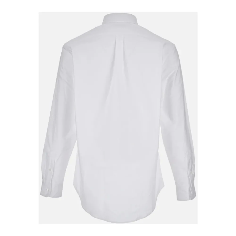 Heren Givenchy Overhemden^Overhemd van katoenoxford met Parijs borduursel