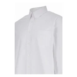 Heren Givenchy Overhemden^Overhemd van katoenoxford met Parijs borduursel