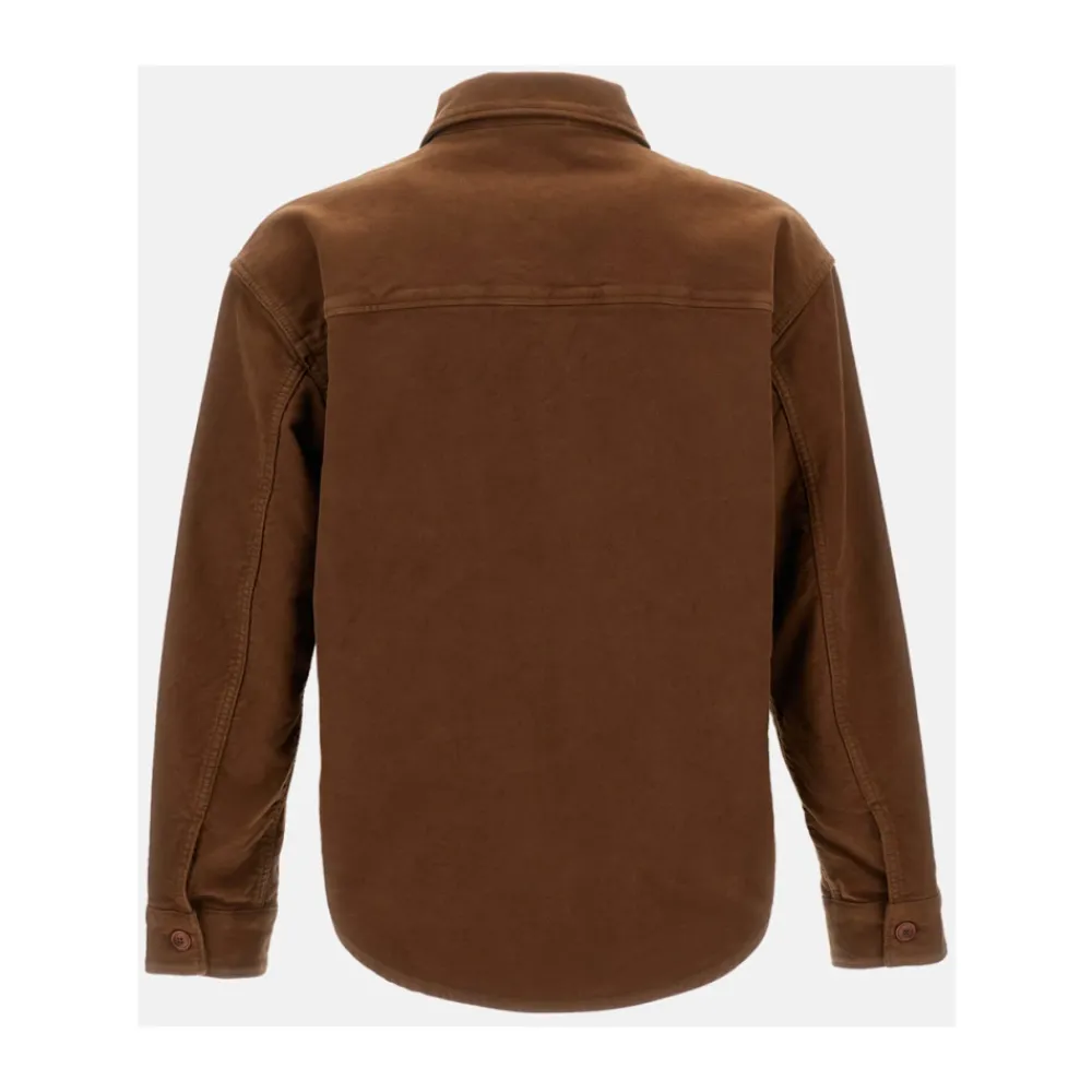 Heren Tela Genova Jassen^Overshirt Leo 2F