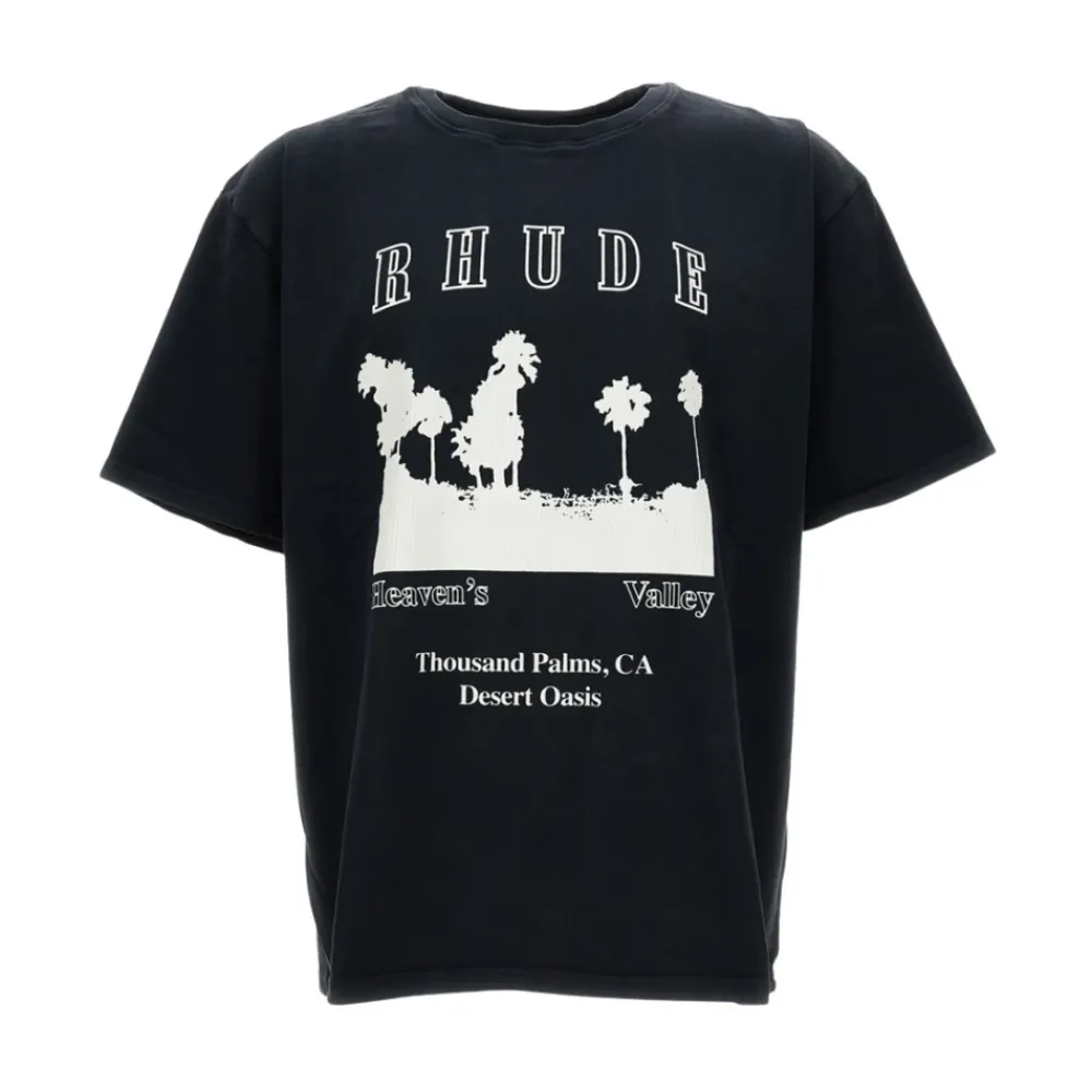 Heren Rhude Oversized Boxy T-Shirt