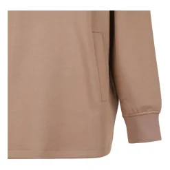 DAMES Max Mara Oversized Kameel Hoodie Sweatshirt