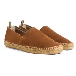 Heren Castañer Espadrilles^Pablo espadrilles van splitleer met taupe jute, met de hand genaaid in Spanje.