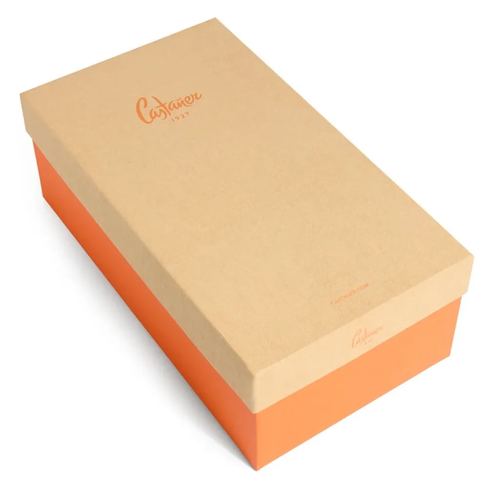 Heren Castañer Espadrilles^Pablo espadrilles van splitleer met taupe jute, met de hand genaaid in Spanje.