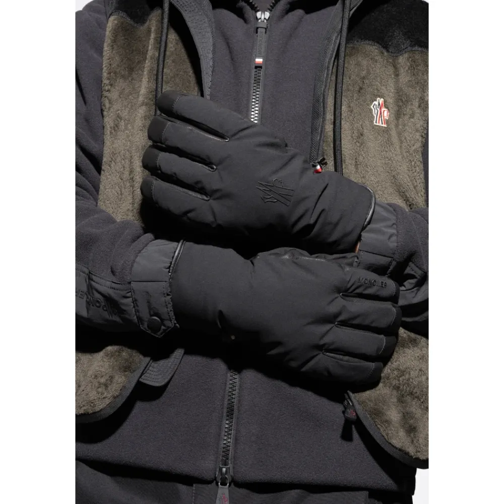 Heren Moncler Padded Soft Shell Handschoenen
