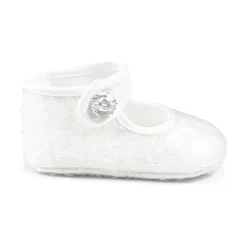 Monnalisa Ballerina'S^Pailletten Ballerina's met Enkelband