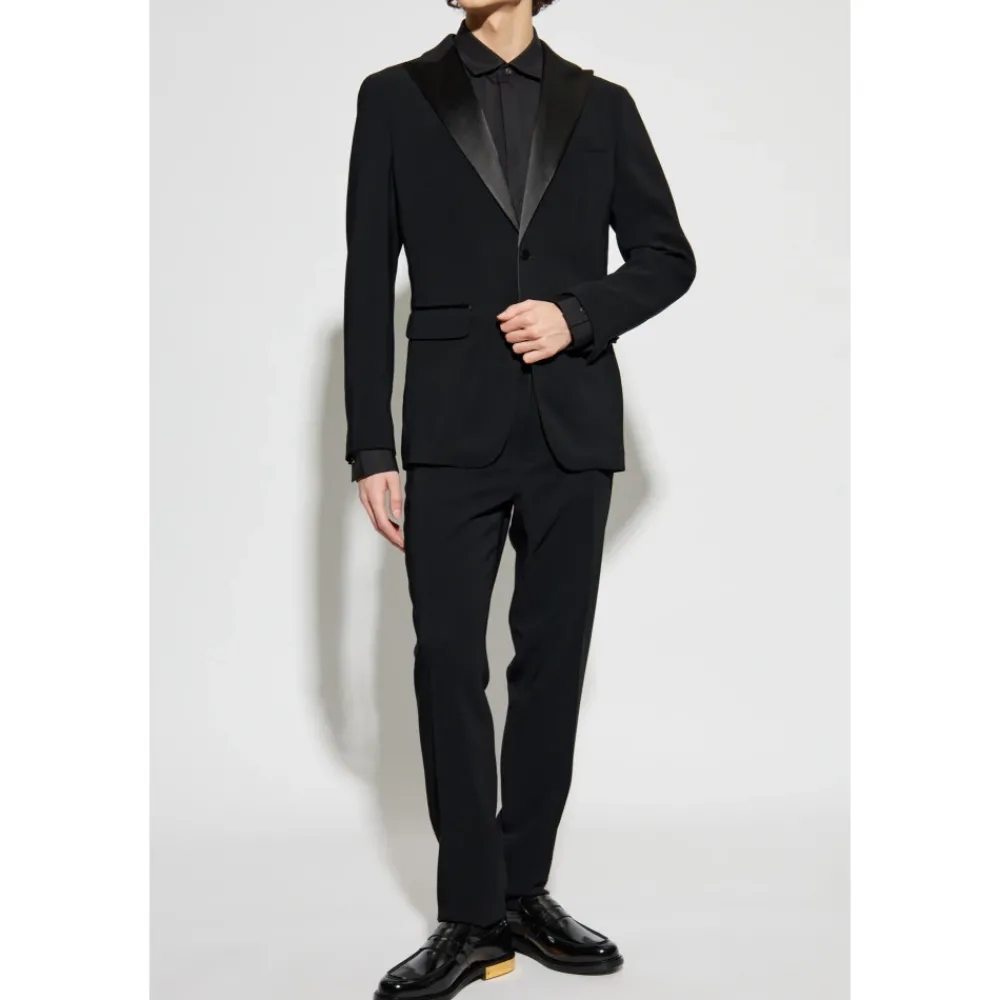 Heren Dsquared2 Kostuums^Pak met satijnen afwerking