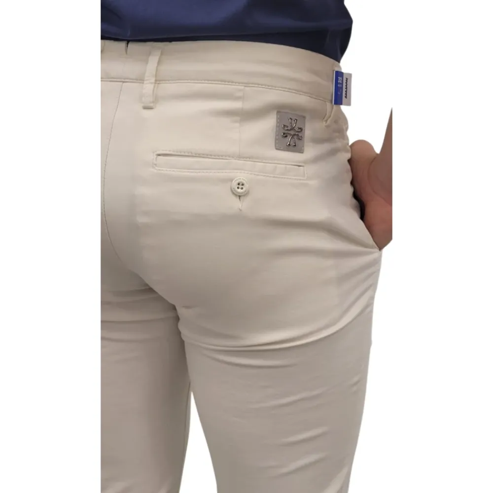 Heren Jacob Cohën Pantalone Slim Fit Bobby TN