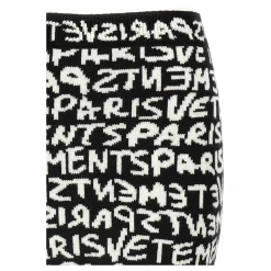 DAMES Vetements Paris Monogram Mini Rok
