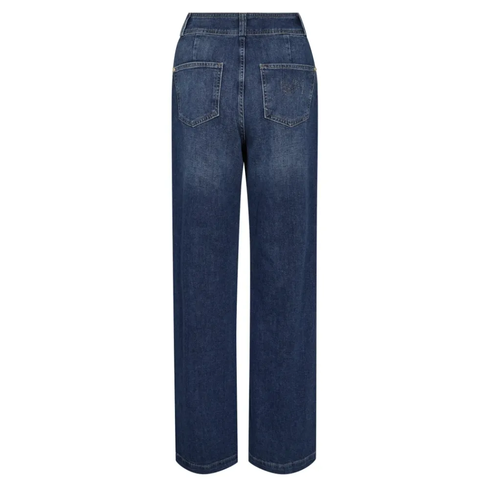 DAMES MOS MOSH Peach Jeans in Donker