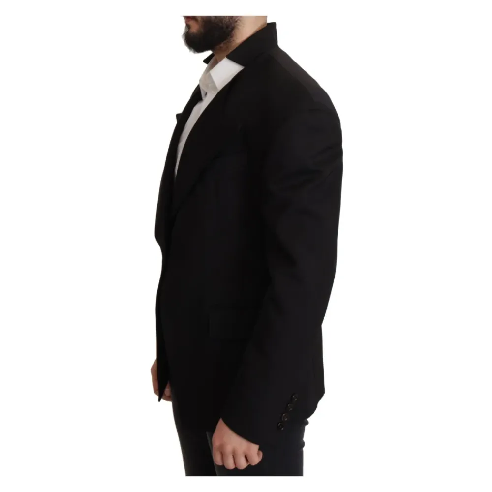 Heren Dolce & Gabbana Kostuums^Peak Revers Blazer Jas
