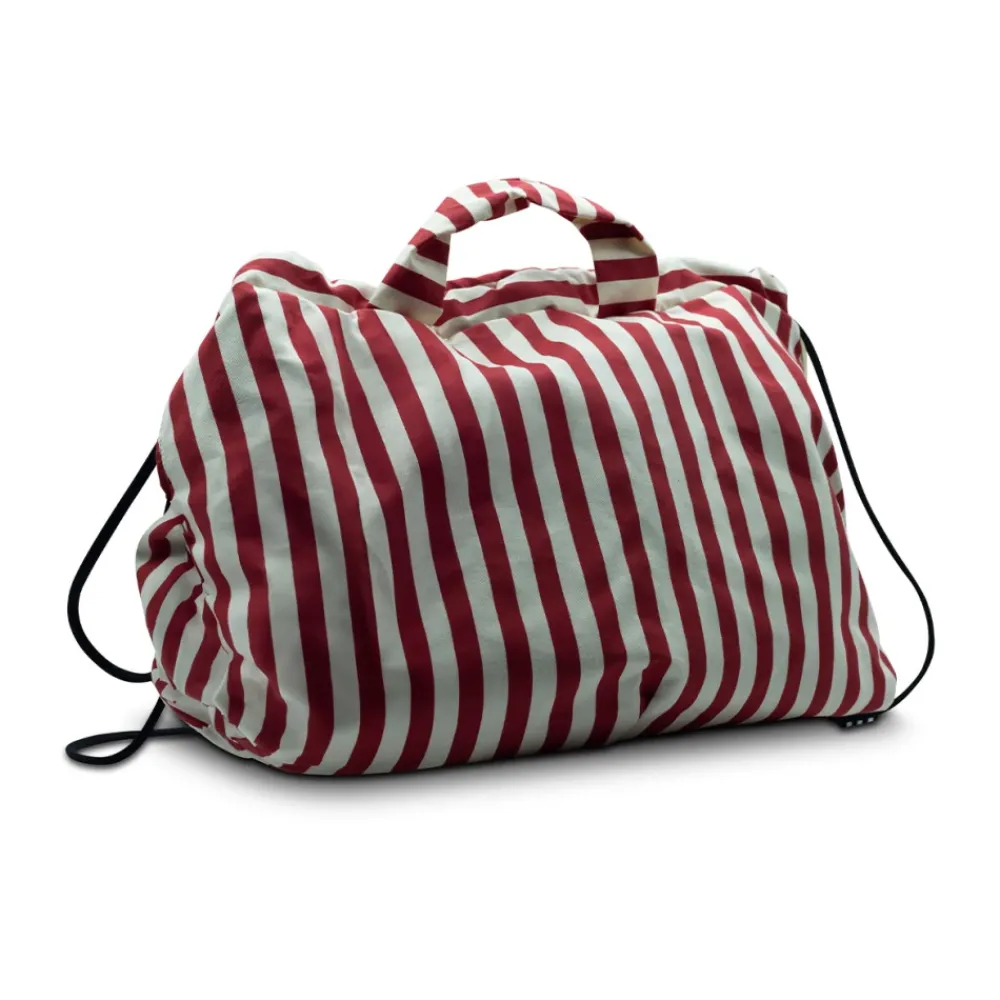 DAMES Vic Matié Penelope Crème/rode marine rugzak tas