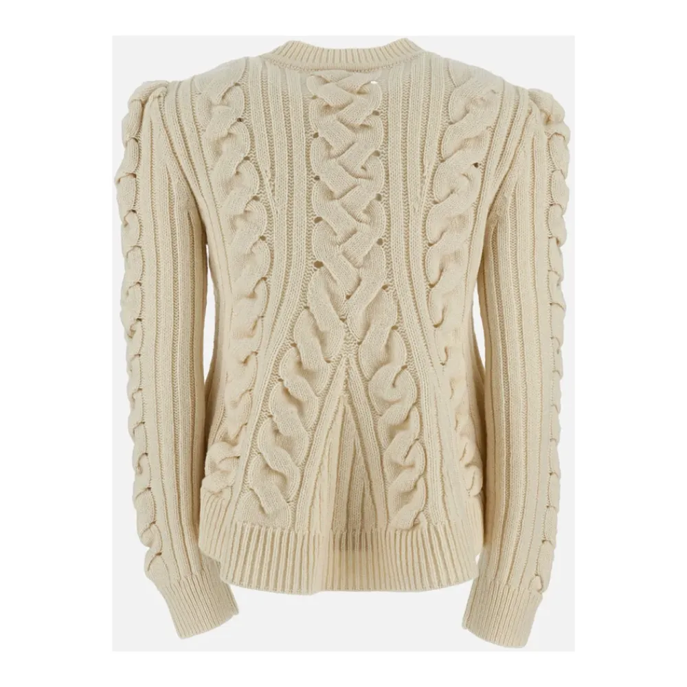 DAMES Alexander McQueen Truien & Vesten^Peplum Kabeltrui