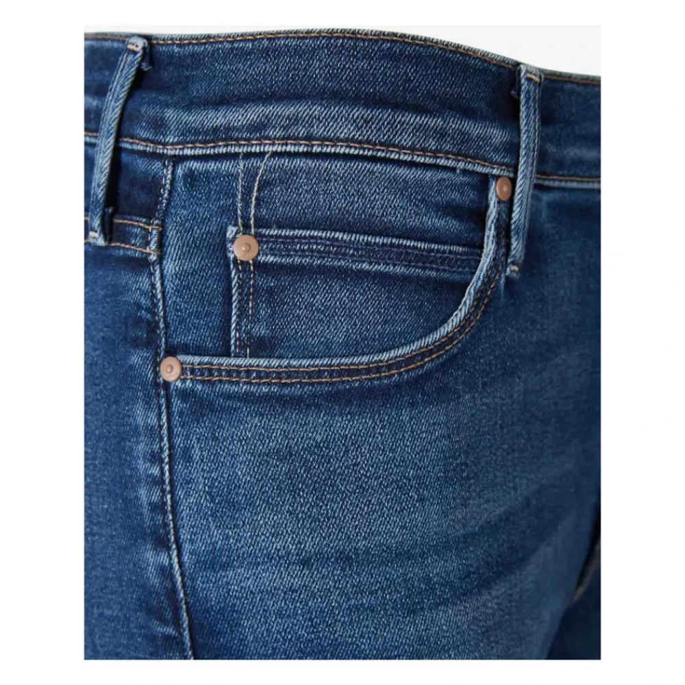 DAMES Mother Petite Flare Denim Broek