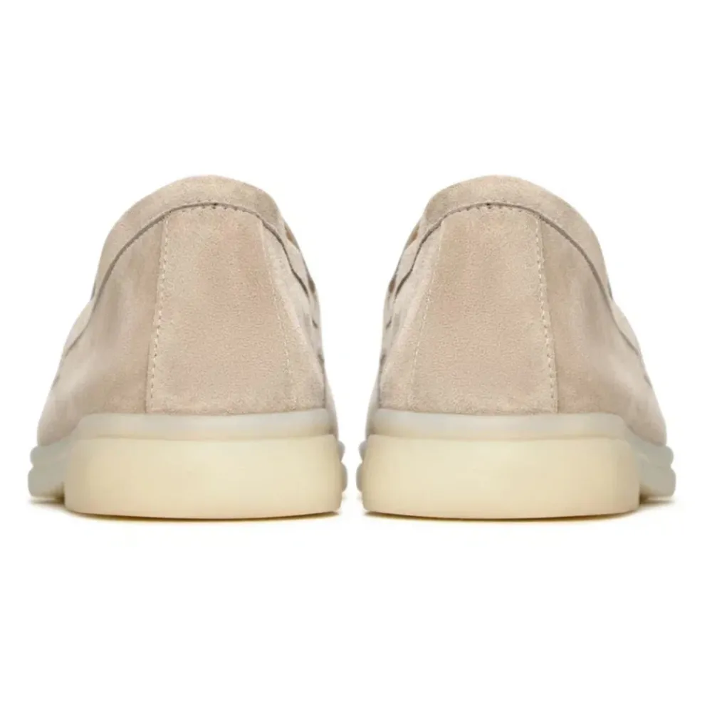 DAMES Cesare Gaspari Loafers^Platform Moccasins Aurora - Ivory