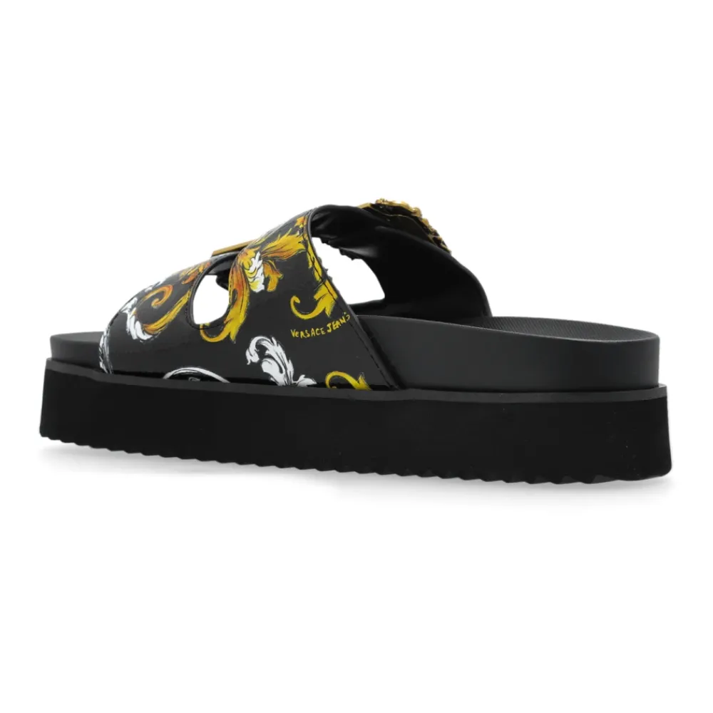 DAMES Versace Jeans Couture Platform Slippers