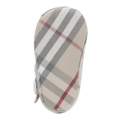 Burberry Platte Schoenen Ruitpatroon Knoopsluiting