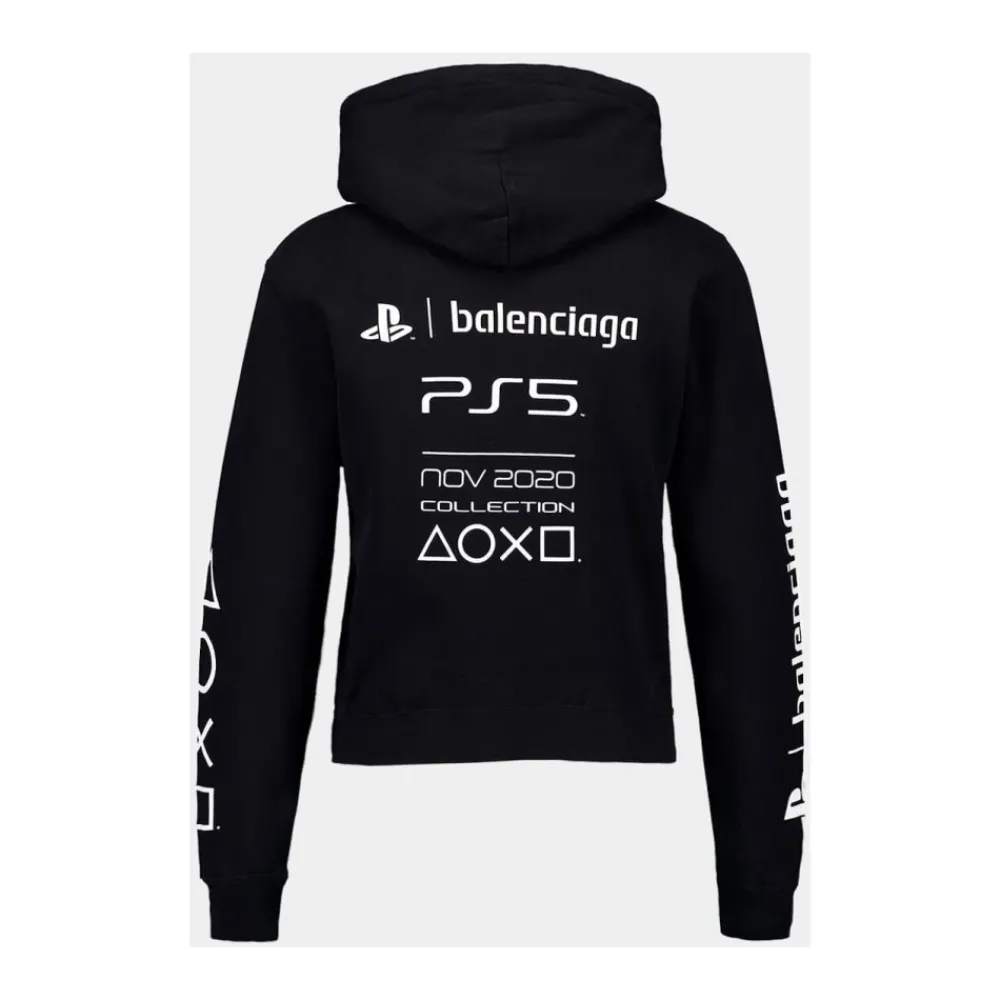DAMES Balenciaga PlayStation 5 Grafische Hoodie