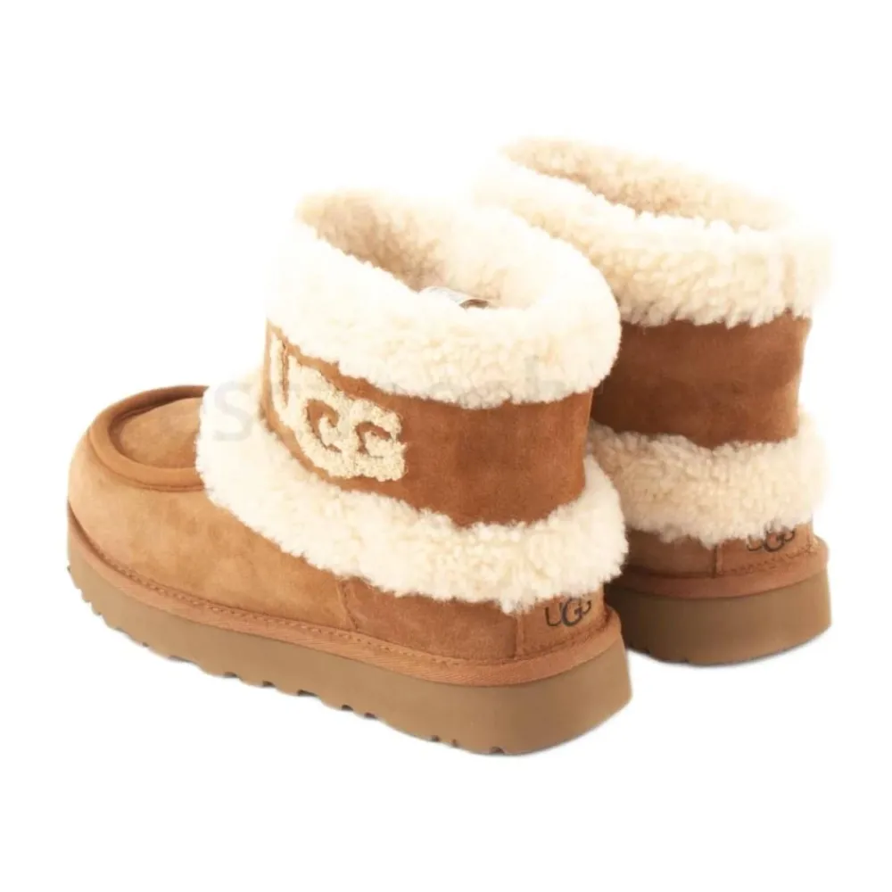 UGG Pluizige Mini Laarzen