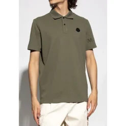 Heren Moncler Shirts^Polo met logopatch