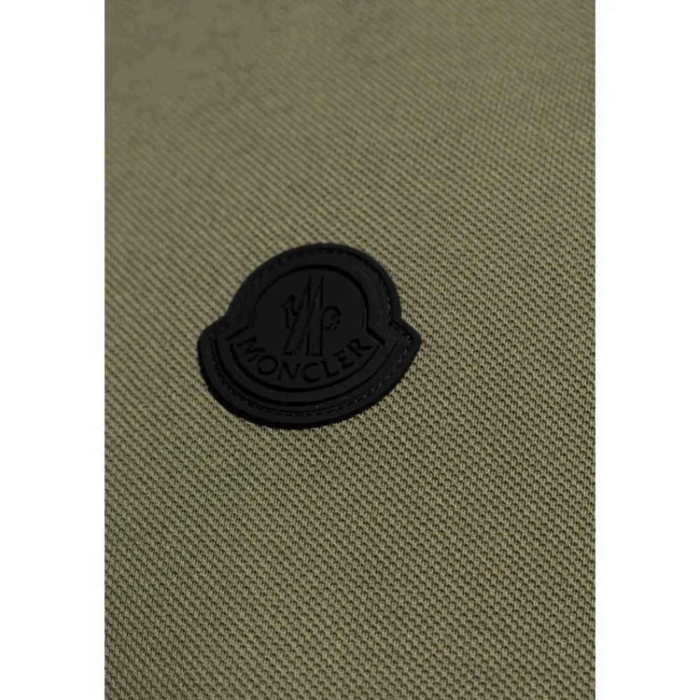 Heren Moncler Shirts^Polo met logopatch
