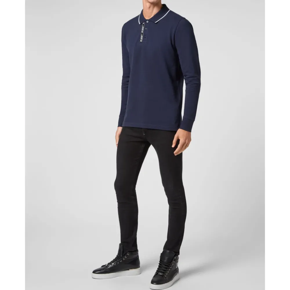 Heren Philipp Plein Shirts^Polo Shirt LS