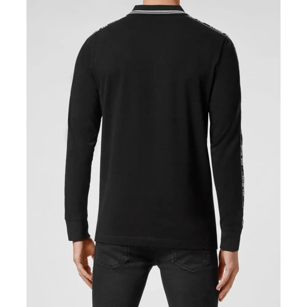 Heren Philipp Plein Polo Shirt LS
