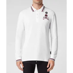 Heren Philipp Plein Polo Shirt met lange mouwen