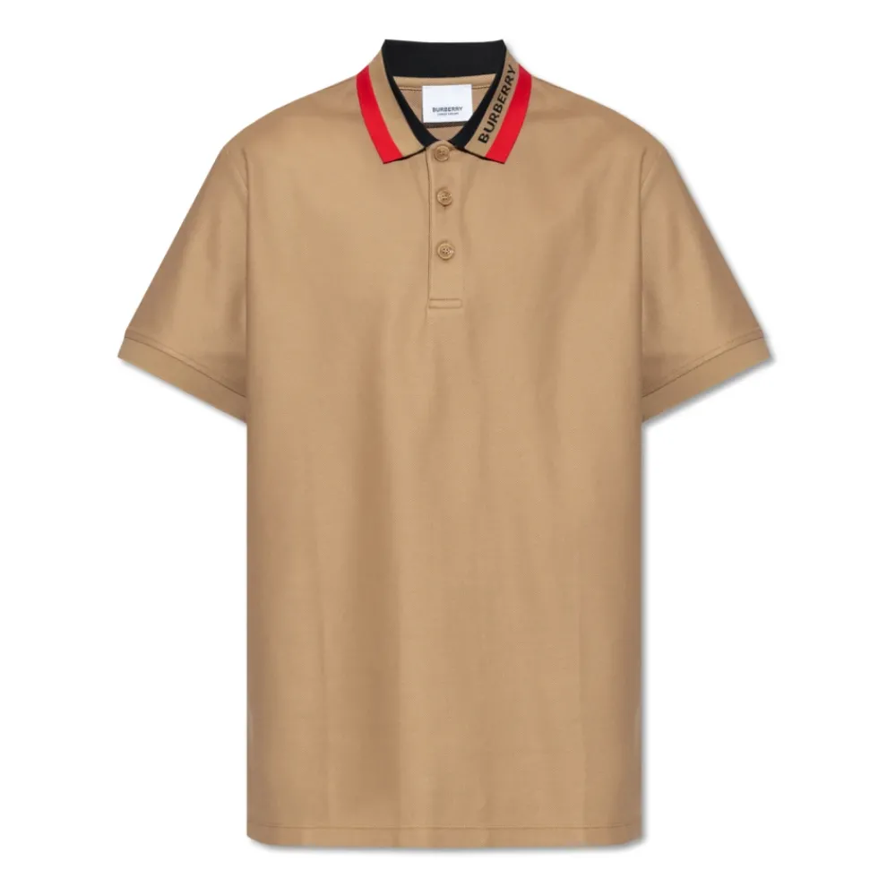 Heren Burberry Shirts^Polo shirt met logo