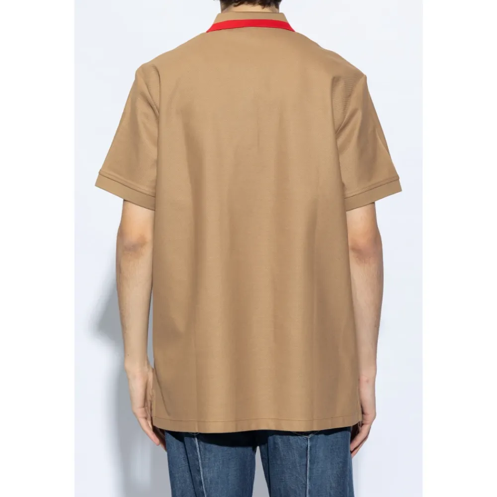 Heren Burberry Shirts^Polo shirt met logo