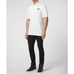 Heren Philipp Plein Polo Shirt SS Iconic Plein