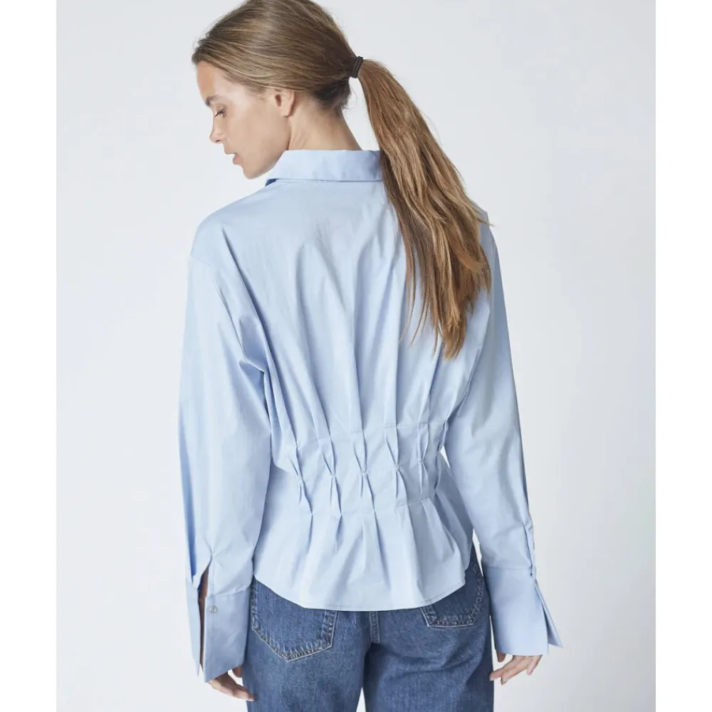 DAMES Co'Couture Blouses^PoppyCC Plooi Taille Blouse