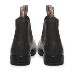 Heren Blundstone Laarzen^Premium Leren Elastische Zijlaarzen Stout