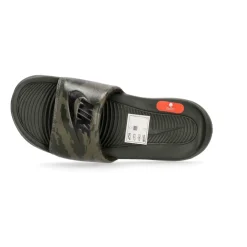 Heren Nike Print Heren Slippers Olijf/Zwart/Sequoia
