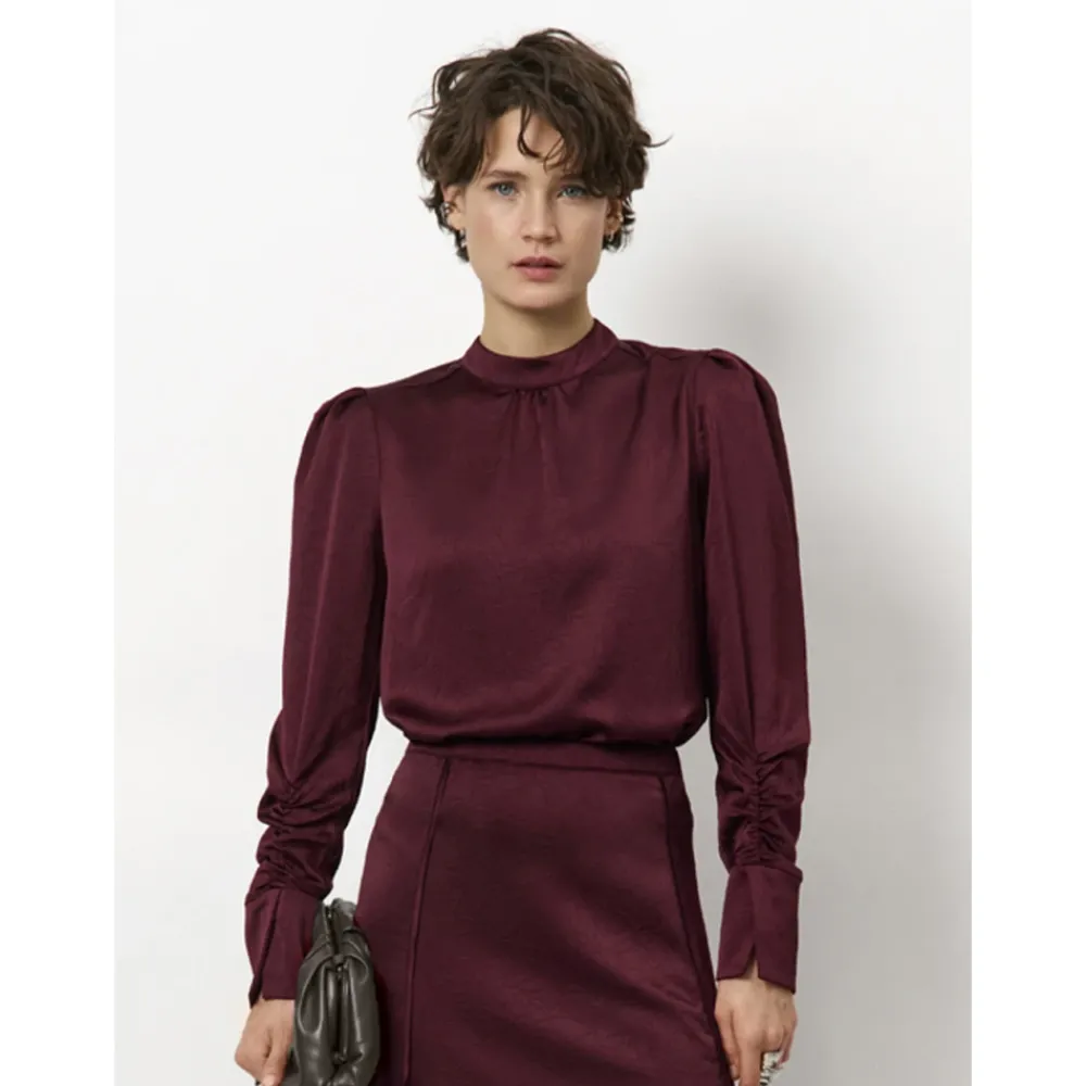 DAMES Dante 6 Blouses^Pristine Mock Turtle Top