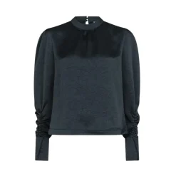 DAMES Dante 6 Blouses^Pristine Turtle Top in Midnight Green