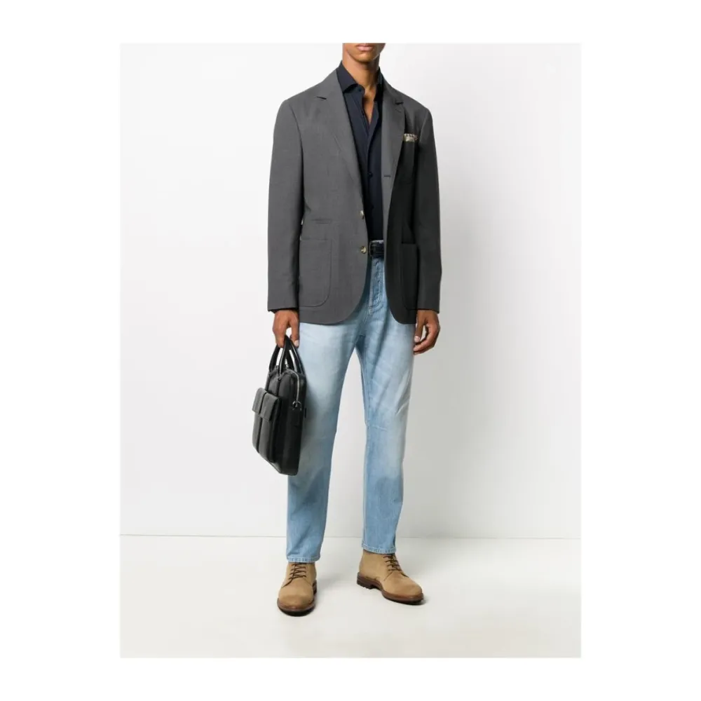 Heren Barba Overhemden^Pruisisch Overhemd met Lange Mouwen