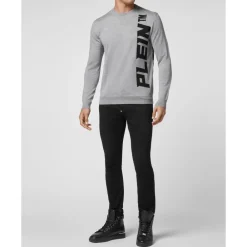 Heren Philipp Plein Pullover Ronde Hals