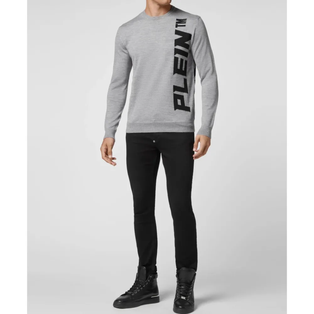 Heren Philipp Plein Pullover Ronde Hals
