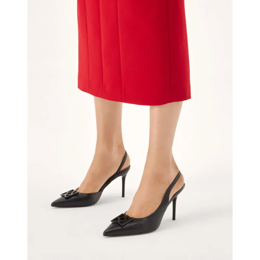 DAMES Kazar Pumps met een uitgesneden bovendeel