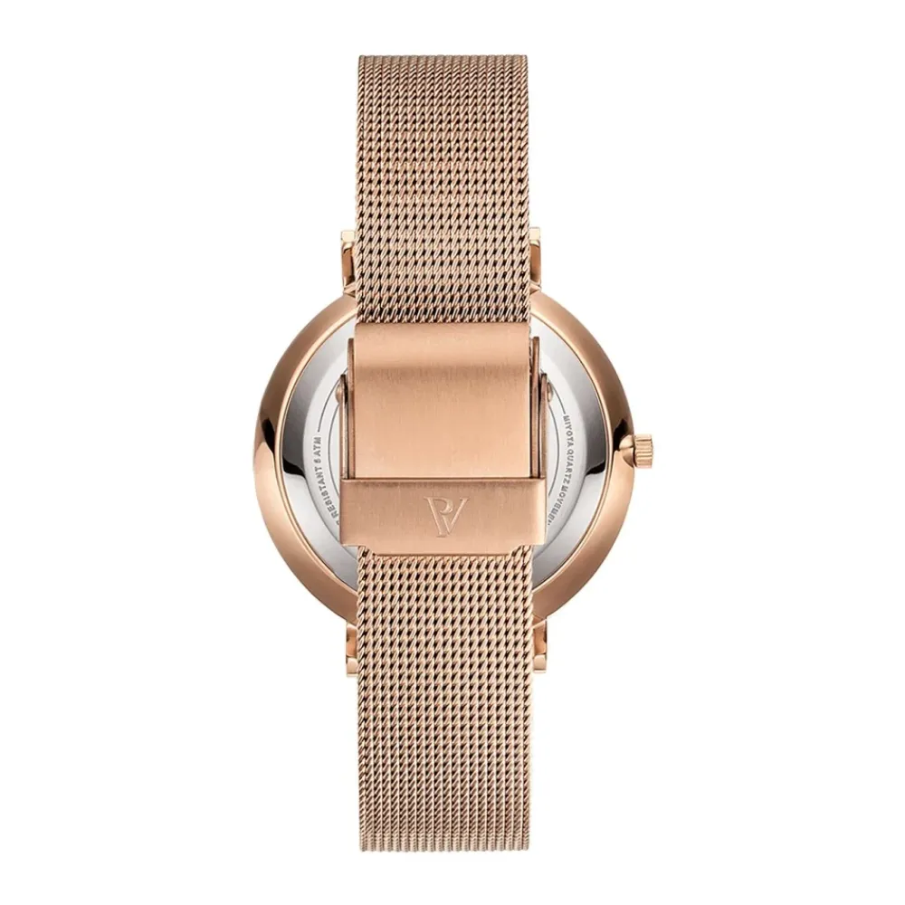 DAMES Paul Valentine PV36511 Mesh Horloge
