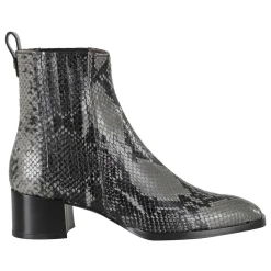 DAMES Roberto Festa Python Leren Enkellaars