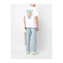 Heren Casablanca Radiating Orange T-Shirt